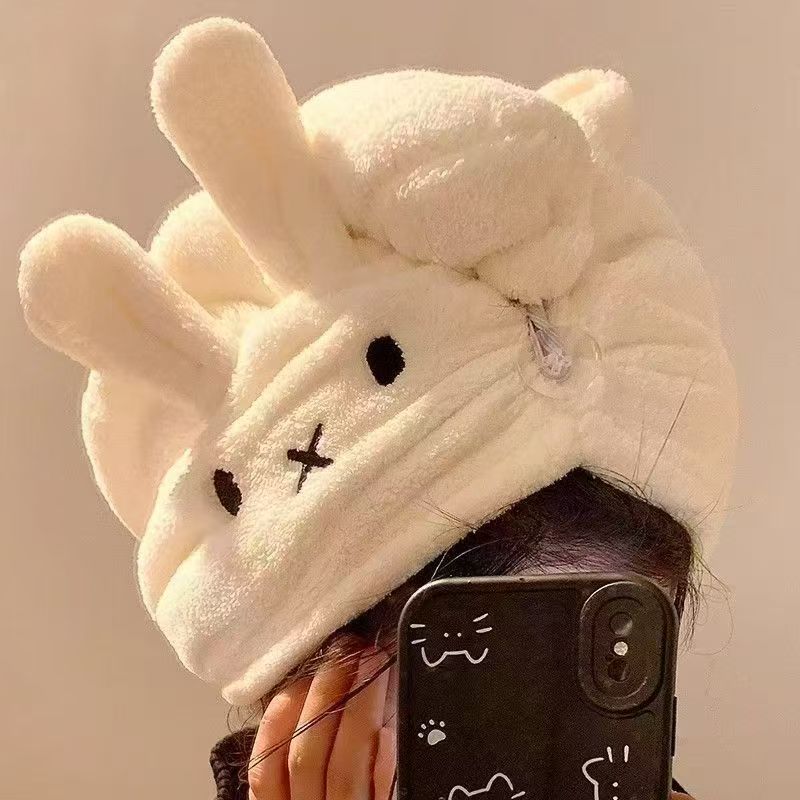 Hair Care Good Hair - Topi Telinga Kelinci Lucu Miffy, Penutup