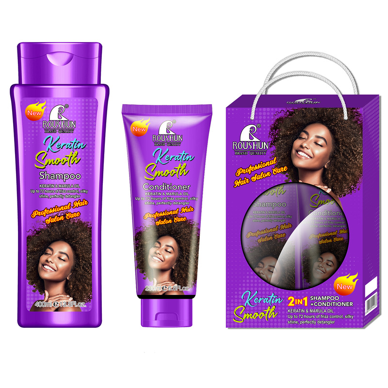 Hair Care Keratin - Set Sampo + Kondisioner Keratin Membersihkan