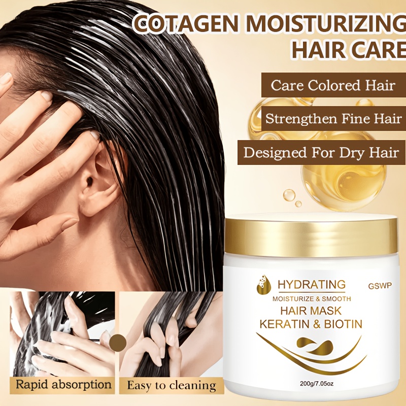 Masker Rambut Pelembap Keratin - Hair Care Keratin ulasan dan harga