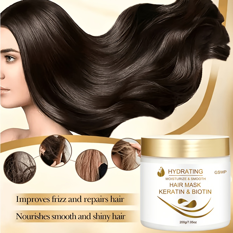 Masker Rambut Pelembap Keratin - Hair Care Keratin ulasan dan harga