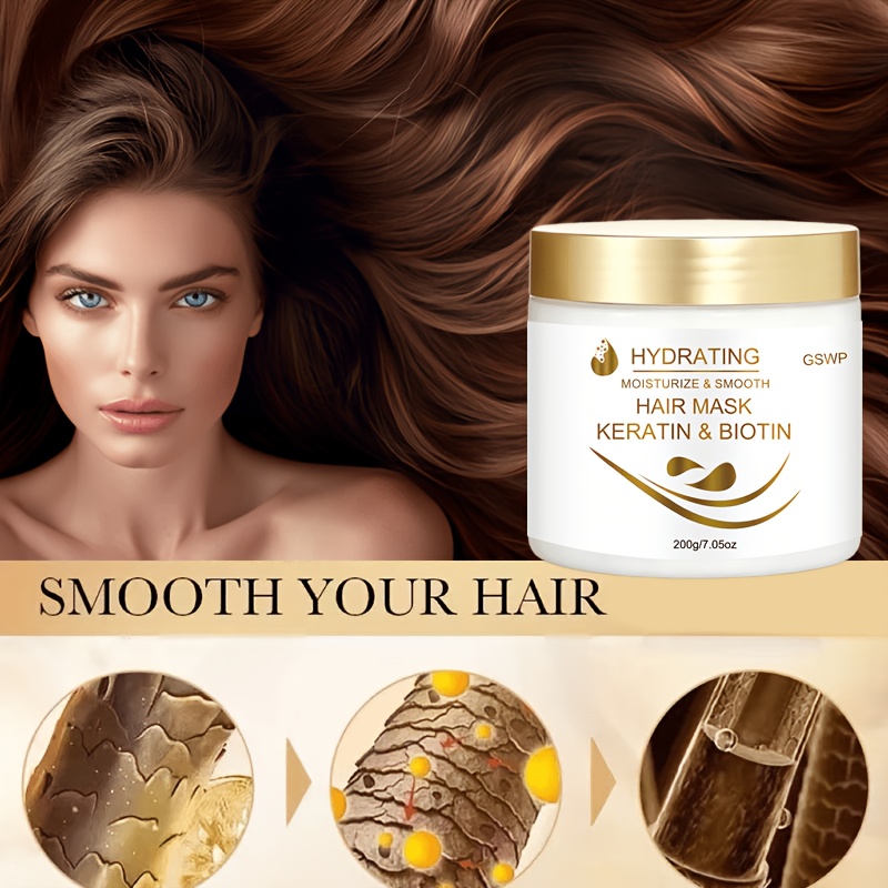 Masker Rambut Pelembap Keratin - Hair Care Keratin ulasan dan harga