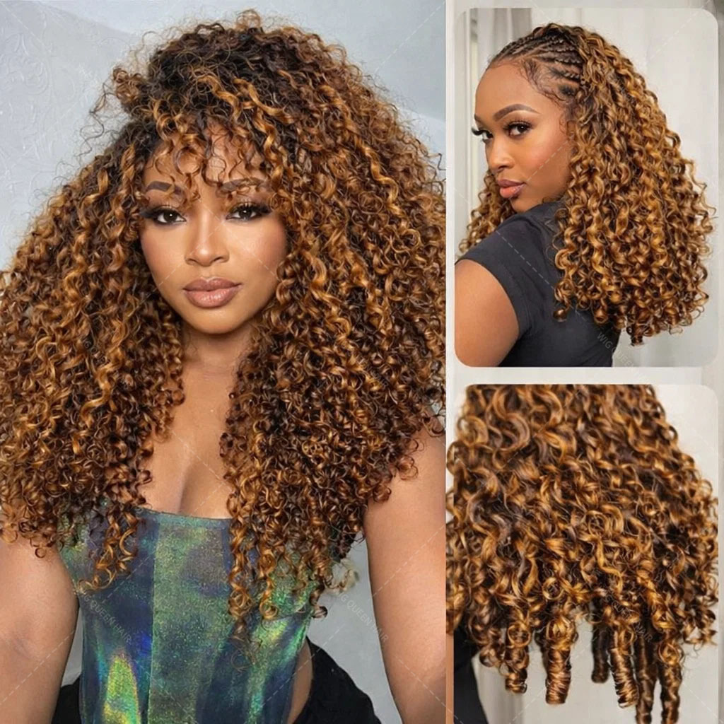 Rambut Crochet Keriting Burma  - Feather Hair Extension ulasan dan harga