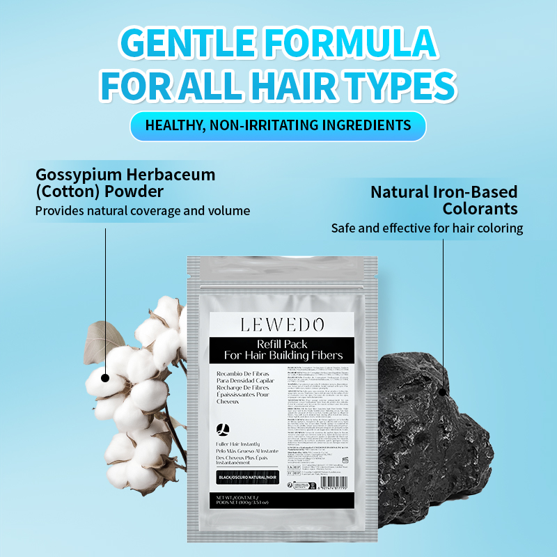 Bubuk Serat Rambut 100G Kanton - Hair Care Keratin ulasan dan harga