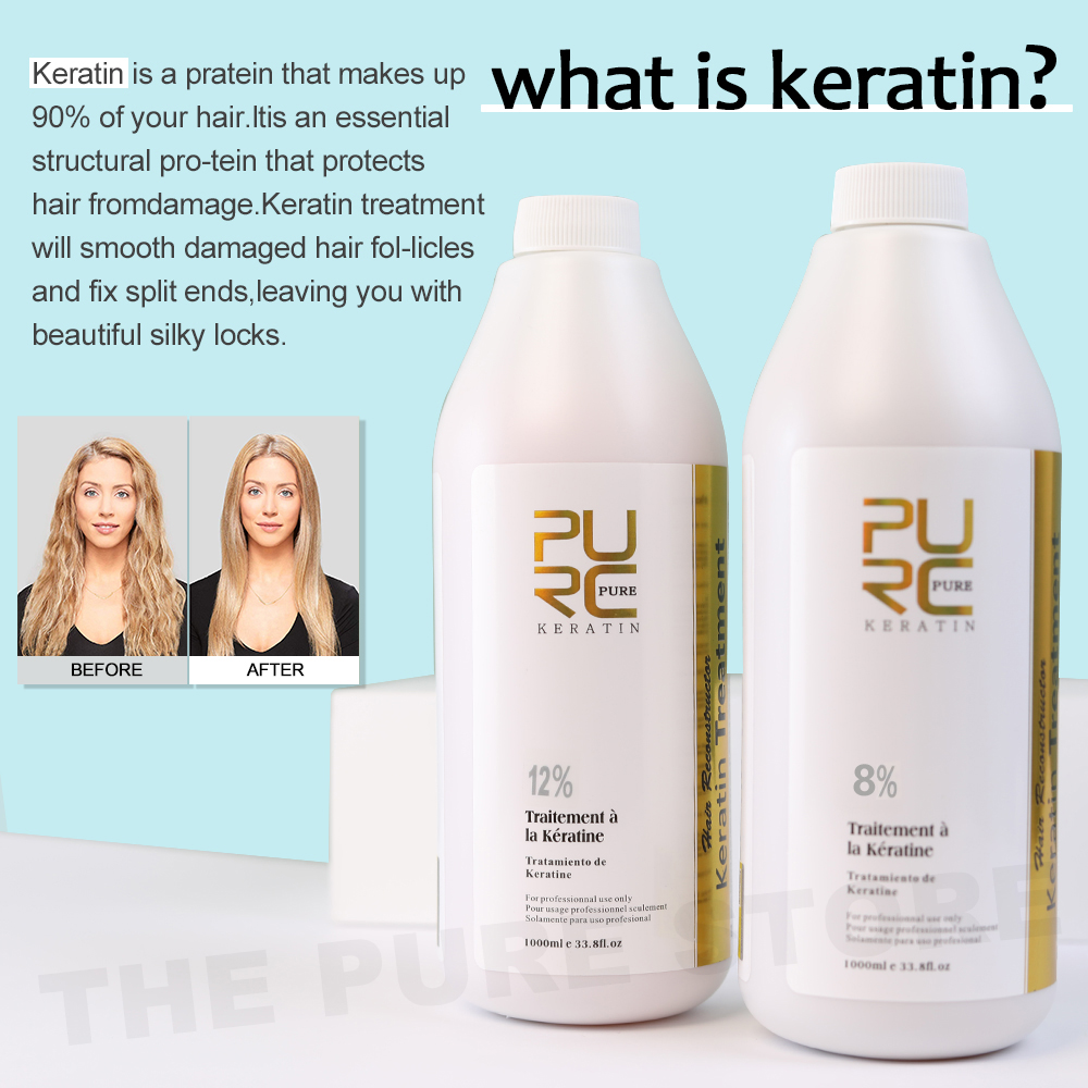 PURC perawatan rambut halus Ke - Hair Care Keratin ulasan dan harga