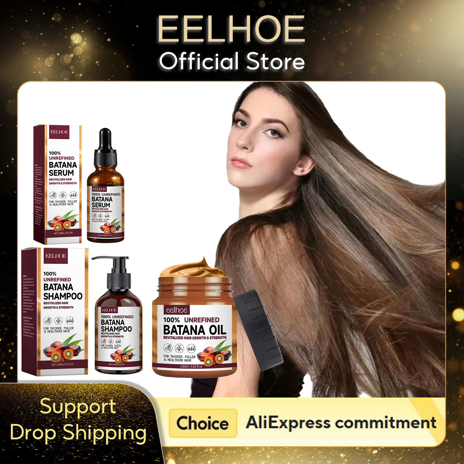 EELHOE minyak Batana alami, me - Hair Care Keratin ulasan dan harga
