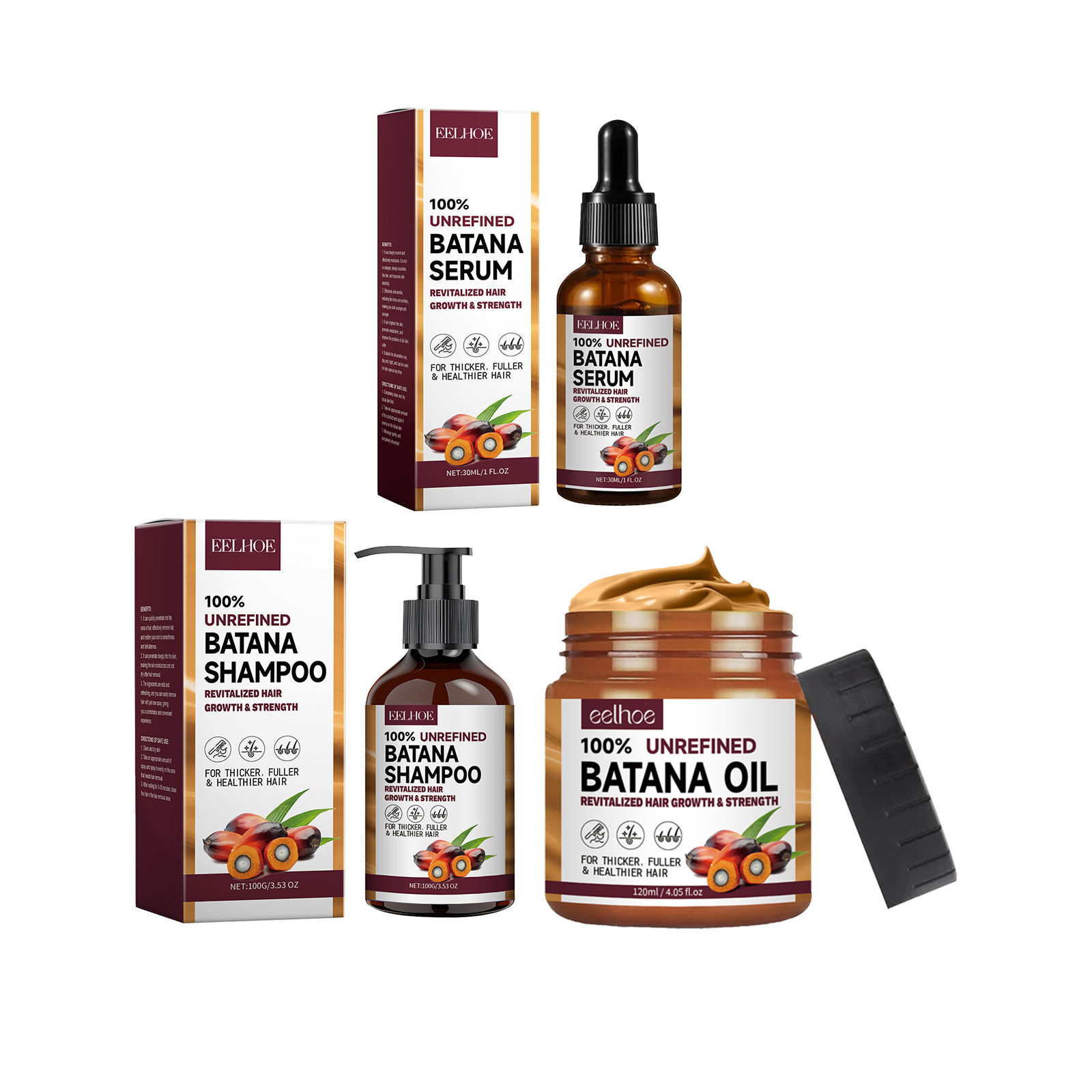 EELHOE minyak Batana alami, me - Hair Care Keratin ulasan dan harga