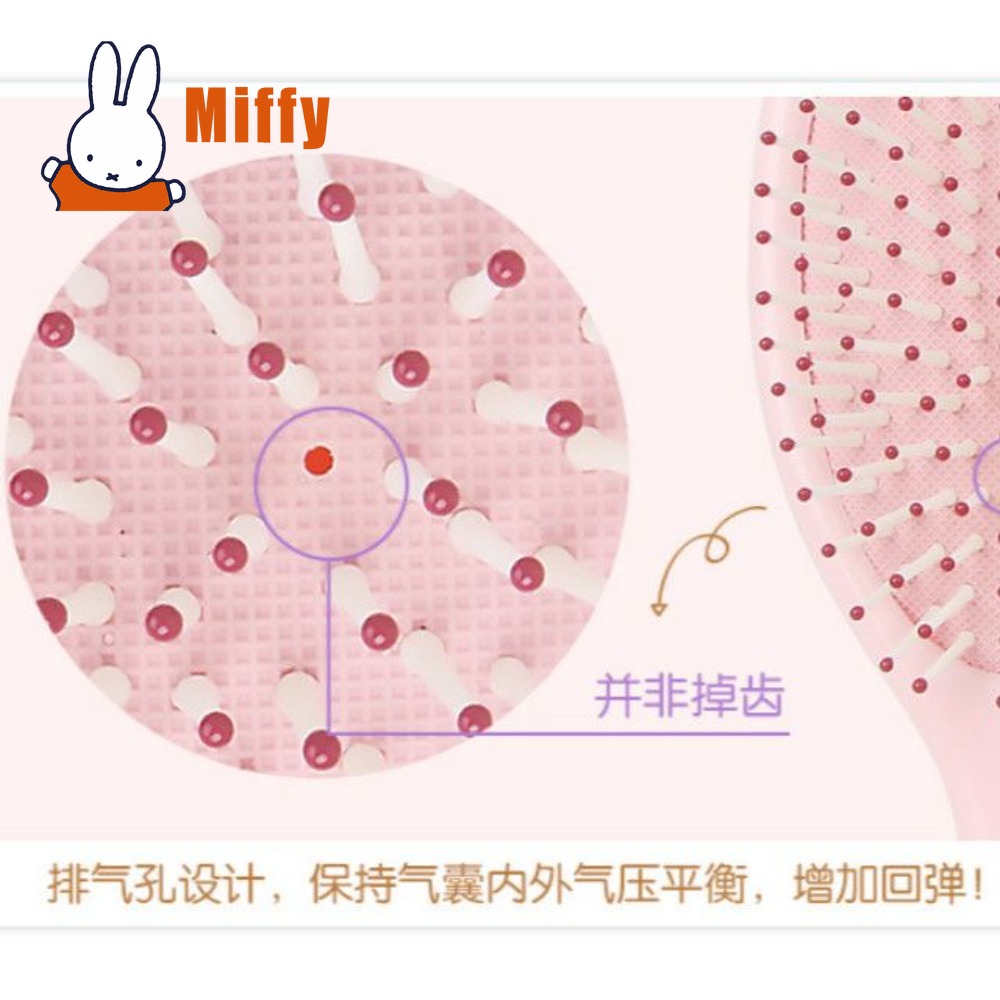 Sikat Rambut Miffy Kawaii Sika - Hair Care Good Hair ulasan dan harga