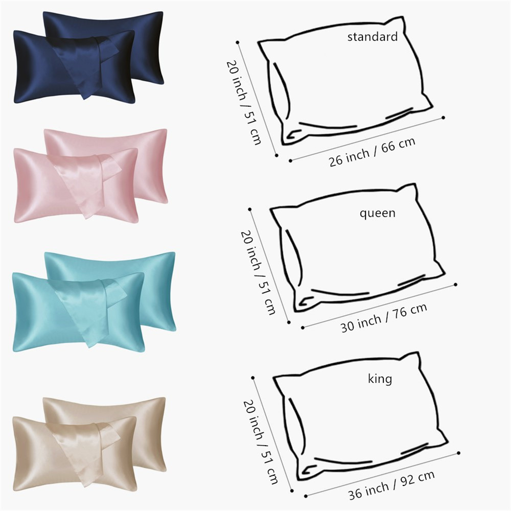 Sarung Bantal Satin Sutra 100% - Hair Care Hospital ulasan dan harga