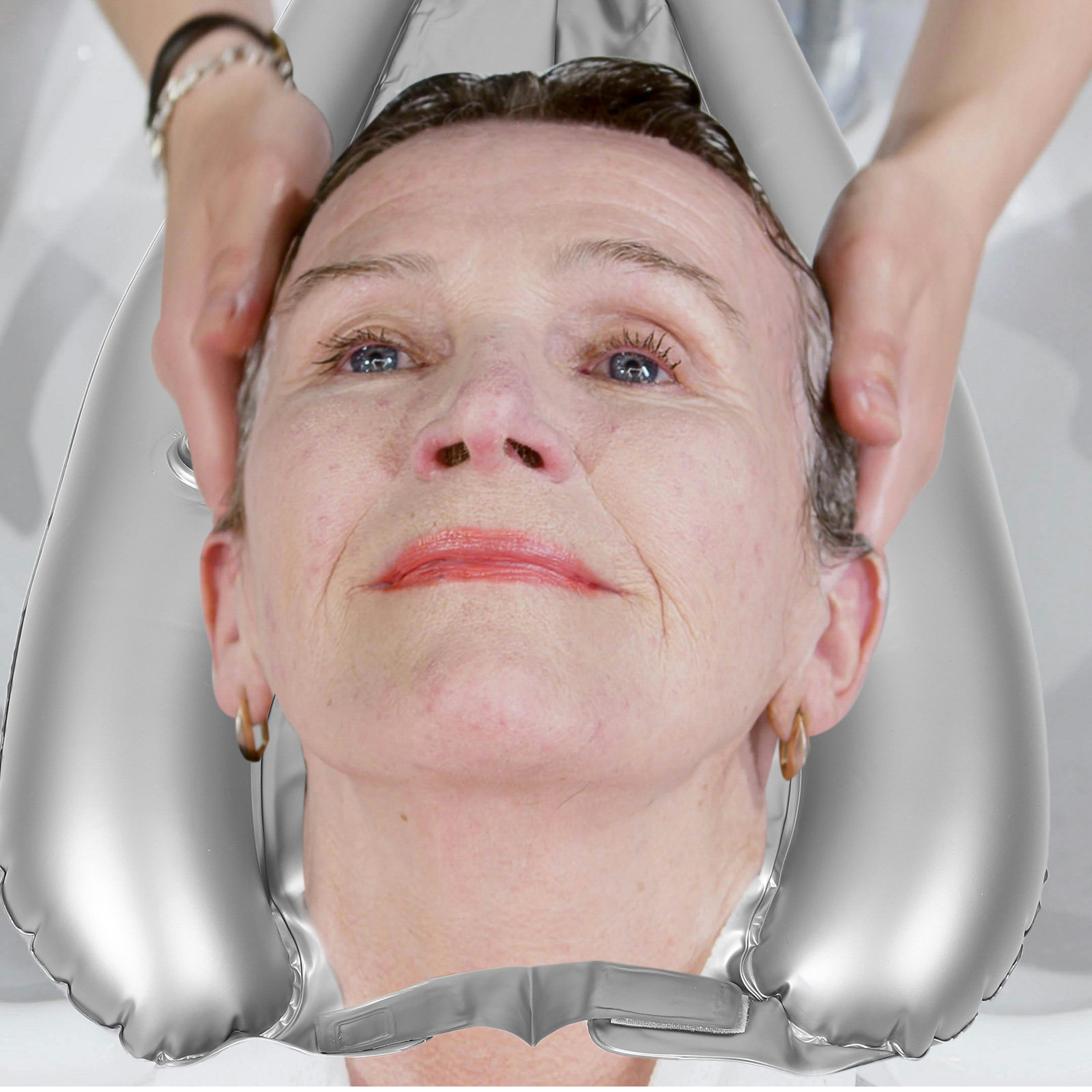 Bak Cuci Rambut Tiup PVC yang  - Hair Care Hospital ulasan dan harga